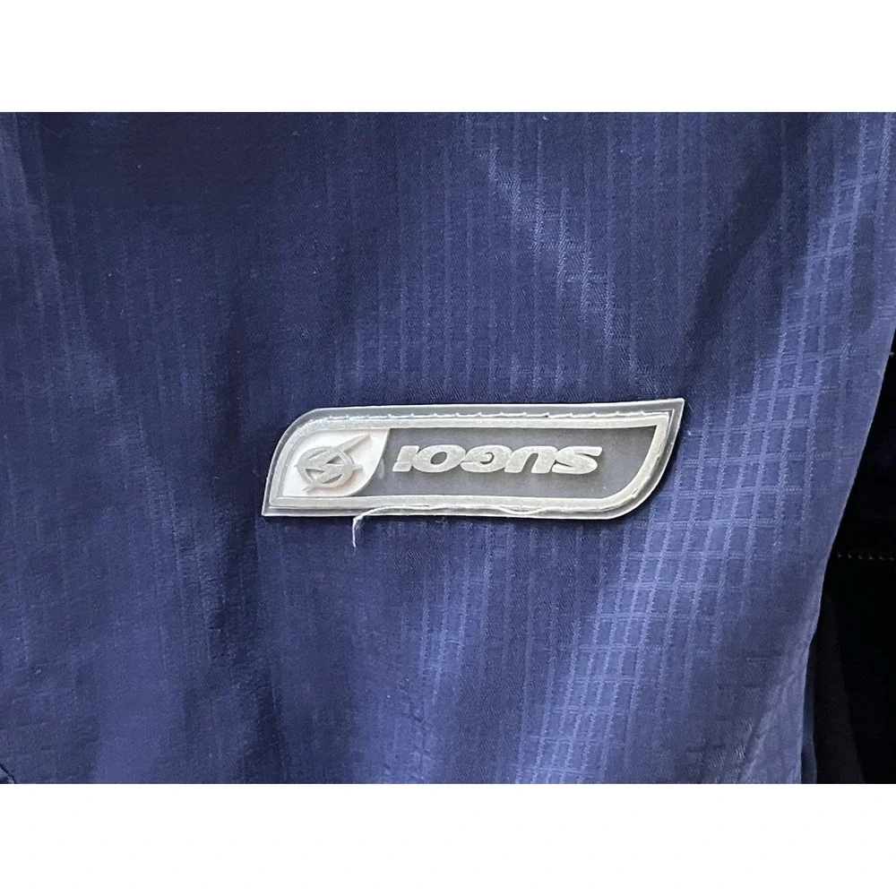 Sugoi‎ Men's L Blue/Black Breathable Cycling Jersey  Racing Wind Breaker Jacket